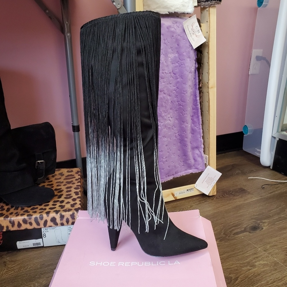 Fringe Boots